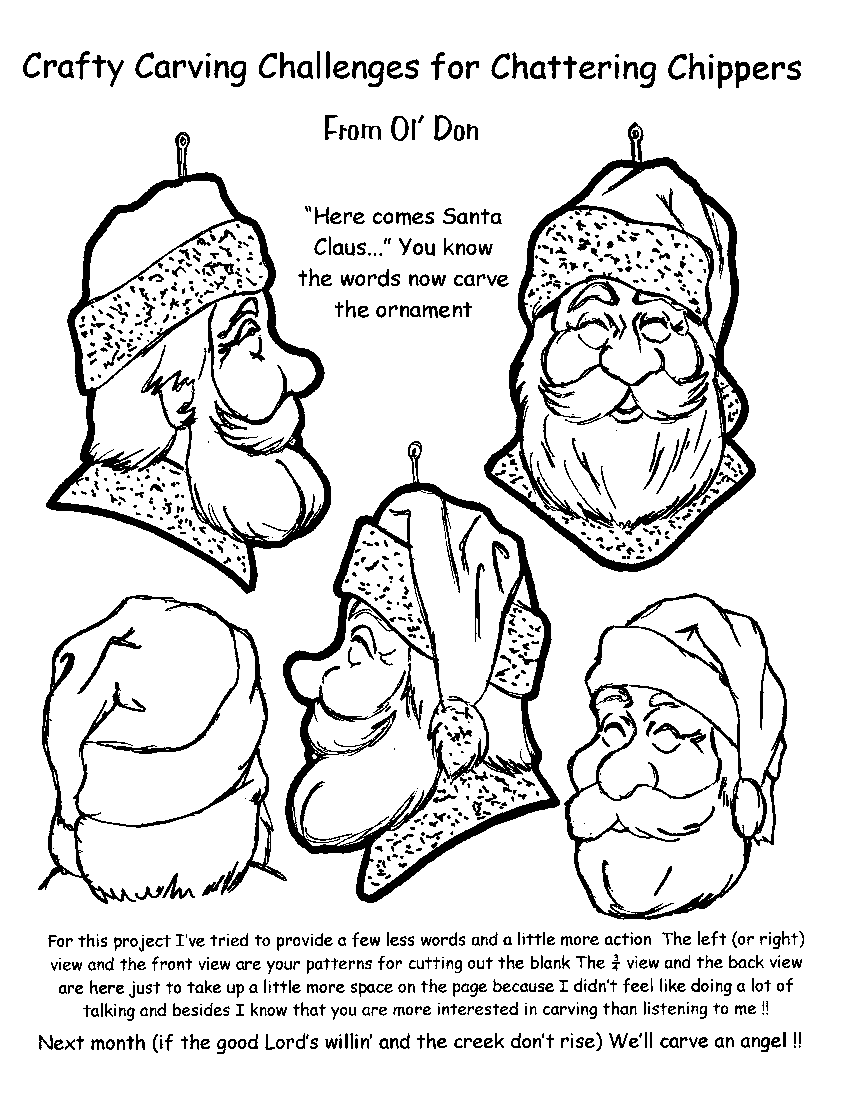 Santa pattern